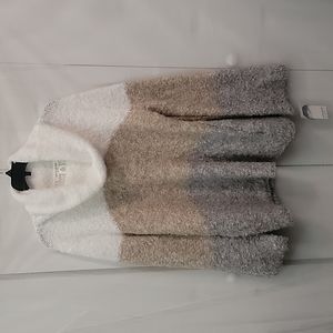Skye's The Limit Colorblock Cowl Neckline Sweater NWT